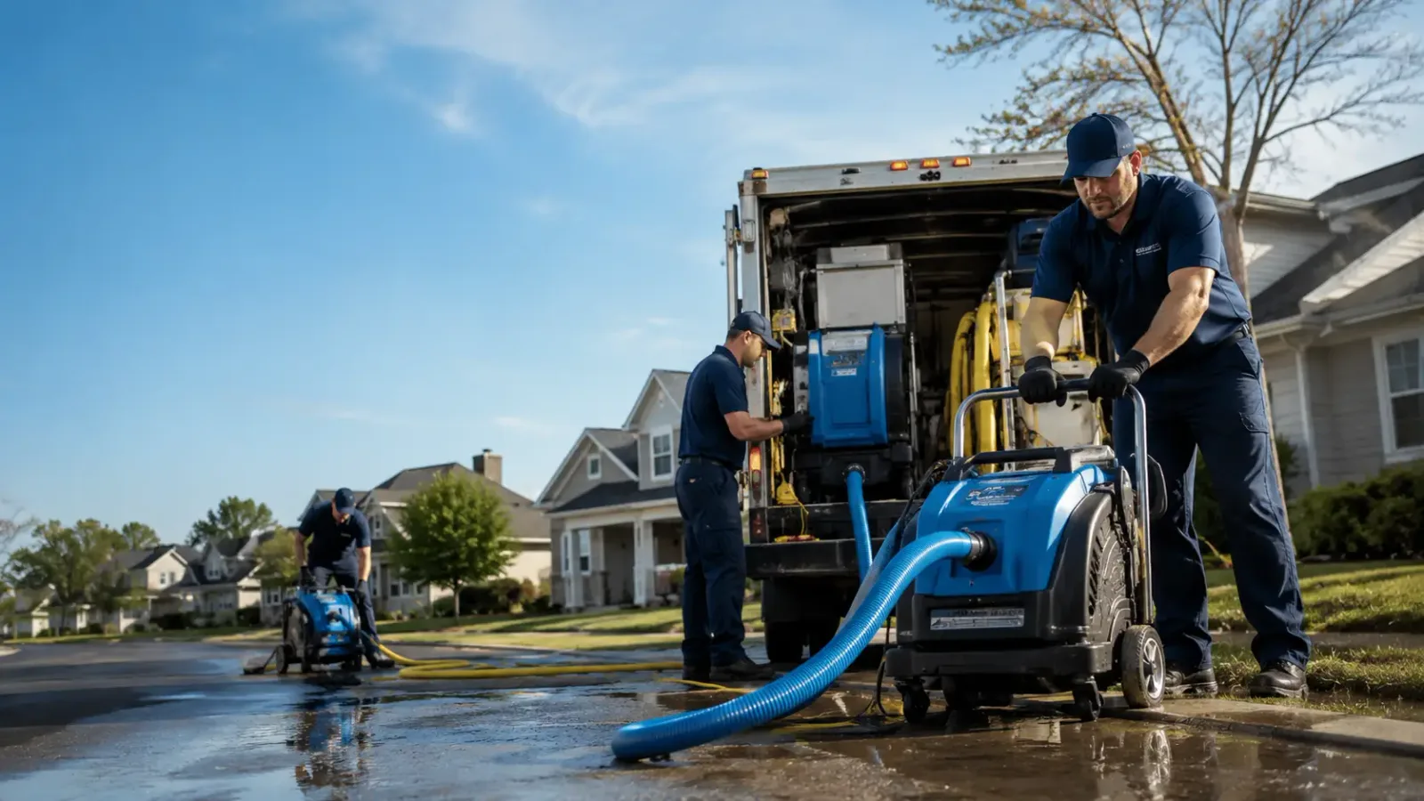 Flood Damage Cleanup in Nursery, TX